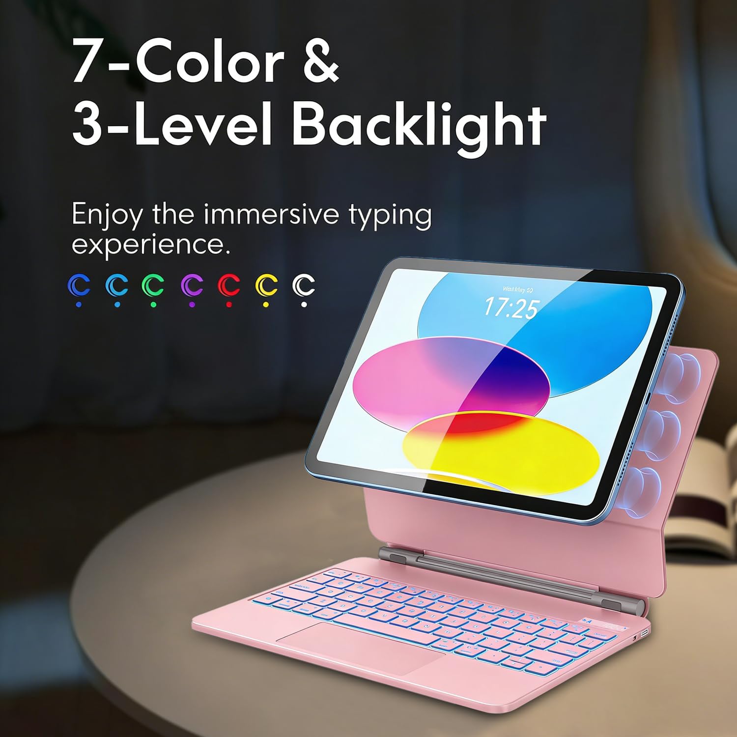 Magic Keyboard for iPad 11th(A16, 2025)/10th Generation 10.9-11